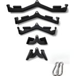 CrewSport 5 Li Metal Mag Grıp Aparat - Lat Pulldown Bar - Fitness Aparat SetiMateryal : Metal üzeri Elektrostatik Toz boya kullanılmıştır.Not : ürünler kauçuk kaplama değildir.