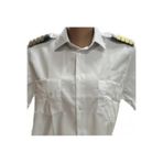 CREWTURK Pilot Gömlek KISA KOLLU KAPAKLI CEP(NON-IRON) smh Su itici kumaş