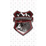 CRF 3D Damla Sticker