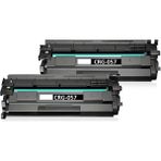 CRG-057 (057 / CRG057) 2 Adet Canon I-Sensys MF445DW (MF-445) Wı-Fı Yazıcı Uyumlu 3000 Sayfalık Muadil Toner - Black
