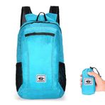 CRGANGZY 20 l spor sırt çantası, katlanabilir naylon yürüyüş çantası, nefes alabilir, su geçirmez, hafif, erkek, kadın, alışveriş ve seyahat için, A: Açık Gri, E