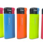 Cricket Renkli Manyetolu Cep Boy - Pocket Çakmak 5'Li Set
