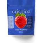 Crispina Freeze Dried Çıtır Çilek 15g - Şeker İlavesiz Dondurularak Kurutulmuş Meyve Kurusu - 15 gr
