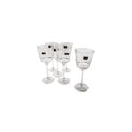 Cristal d'Arques Set 6 şarap bardakları 25 cl Makassar D