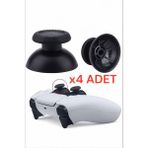 Crk Tech Playstation 5 Ps5 Analog Topuzu 4 Adet (2 Çift) - Dualsense Kol Uyumlu Joystick Yedek Parça Seti
