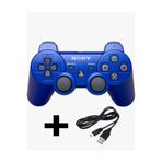CRK TECH Ps3 Dualshock Gamepad Yeni Nesil Kol Joystıck Oyun Kolu PS3 + PC + 1.5 mt Şarj Kablosu HEDİYE