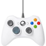 Crk Tech Xbox 360 & Pc Uyumlu Tak Çalıştır Kablolu Gamepad Oyun Kolu Wired Joystıck - Beyaz