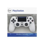 Crk Teknoloji Ps-4 Kablosuz Gamepad Garantili Joystıck Yenilenmiş Gamepad Controller-Beyaz Dualshock 1.5 Mt Hediye