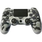 Crk Teknoloji Ps4 Bluetooth Controller V2 Uyumlu Oyun Kolu (Pc+Ps4) - Kamuflaj Gri