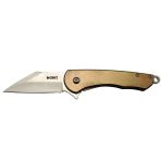 Crkt Jettison 6820 Brw Kahverengi Kamp / Çakı 18,5Cm - Yarı Otomatik, Kemerlikli, Kutulu