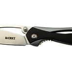 Crkt Pleroma 821A BK Kamp / Outdoor Çakı 18cm - Manuel, Kemerlikli, Kutulu