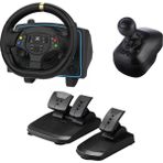 Crktech CRK Tech Manuel Oyuncu Direksiyon Seti Kablolu LED Titreşimli PS4 PS3 PC XBOX360 Uyumlu