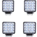 CRN 4 Adet 16 Ledli Çalışma Lambası 12 Volt 48 Watt Plastik Kasa