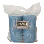 Croc 1208 Mavi Cırtlı 4'lü Çap 6 cm Sünger Bigudi
