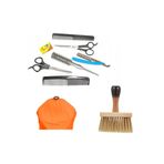 Croc Alfa Set24 6Lı Berber Seti + Ense Fırçası + Penuar
