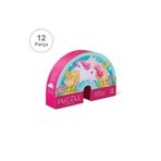 Crocodile 02203 Creek Dekoratif Sweet Unicorn 12 Parçalı Puzzle