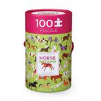 Crocodile Creek 100 Parçalı Atlar Puzzle