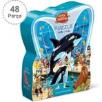 Crocodile Creek Puzzle - 48 Parça - Akvaryumda Bir Gün