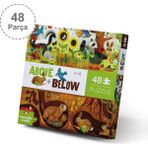 Crocodile Creek Puzzle - 48 Parça - Arka Bahçe Keşfi