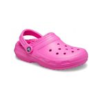 Crocs 203591-6UR Classic Lined Clog Pembe Kadın Terlik