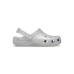 Crocs 205942-0IC Simli Gümüş Classic Glitter Kadın Terlik