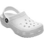 Crocs 206991-100 Kids Classic Clog Beyaz Çocuk Terlik Hafif Yapı ve Ergonomik Destek Sunar