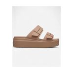 Crocs 207431-2Q9 Brooklyn Buckle Low Wedge Kadın Terlik