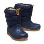 Crocs 207683 Classic Neo Puff Boot T Lacivert Çocuk Bot