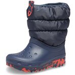 Crocs 207684 Classic Neo Puff Boot T Lacivert Çocuk Bot