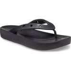 Crocs 207714 G Classic Platform Flip W Siyah Kadın Terlik