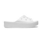 Crocs 208180-100 Beyaz Classics Platform Slide Kadın Terlik