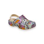 Crocs 209728 Baya Seasonal Printed Cg K Kırık Beyaz Çocuk Terlik