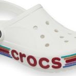 Crocs 209730 Bayaband Rainbow Glitter Clg K Beyaz Çocuk Terlik