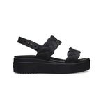 Crocs 209977-060 Brooklyn Woven Upper LW Kadın Sandalet