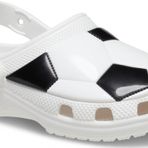 Crocs 210157 Classic Soccer Ball Clog K Beyaz-Siyah Çocuk Terlik