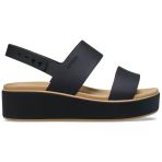 Crocs 211802-0Rı Brooklyn Matte Wrap Low Wedge Kadın Sandalet