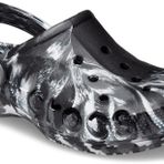 Crocs Baya Marbled Clog BlackWhite Unisex Yetişkin Terlik