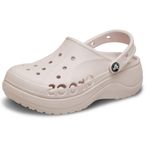 Crocs Baya Platform Clog Barely Pink Kadın Terlik