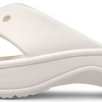 Crocs Bayan Classic Womens Cross Strap Kayar sandalet, Tebeşir., 39/40 EU