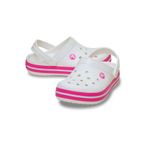 Crocs beyaz crocband çocuk terlik