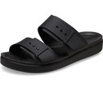 Crocs Brooklyn Buckle Low Siyah Kadın Sandalet