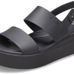 Crocs Brooklyn Low Wedge Siyah Kadın Terlik