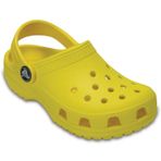 Crocs Classic Clog K Sarı Unisex Çocuk Terlik