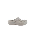 Crocs Classic Floral Cut Out Clog Kadın Bej Terlik 210927-214