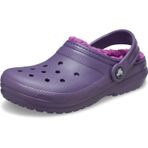 Crocs Classic Lined Clog Çocuk Terlik, 29-30, 207010-5CI, Mor