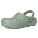 Crocs Classic Lined Clog Kids Çocuk Yeşil Terlik 207010-308 - 29 - 30