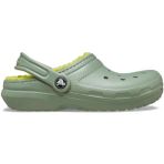 Crocs Classic Lined Clog Kids Çocuk Yeşil Terlik 207010-308 - 33 - 34