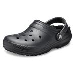 Crocs Classic Lined Clog Siyah Kadın Terlik