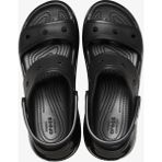 Crocs Classic Mega CRUSH.001 Kadın Sandalet Siyah Suya Dayanıklı Konforlu Tasarım