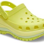 Crocs Classic Mega Crush Kadın Sarı Terlik